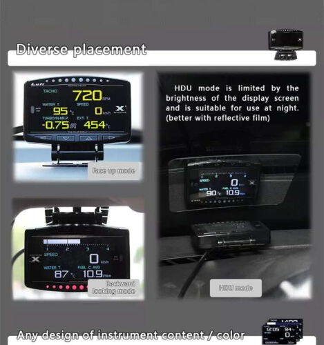 Lufi X1 OBD2 Digital Universal Gauge