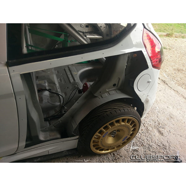 CLUBSPORT BY AUTOSPECIALISTS LIGHTWEIGHT COMPOSITE WIDE ARCH REAR QUARTER PANELS (PAIR) FOR FIESTA MK7 INCL. ST180