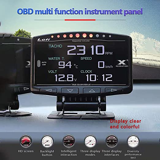 Lufi X1 OBD2 Digital Universal Gauge